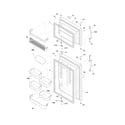 Frigidaire FGHT1846KP2 doors diagram
