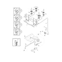 Frigidaire FFGF3017LWC burner diagram