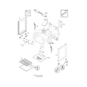 Frigidaire FFGF3017LWC body diagram