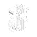 Frigidaire FGUI1849LP1 door diagram