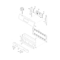 Frigidaire LFGF3022LWA backguard diagram