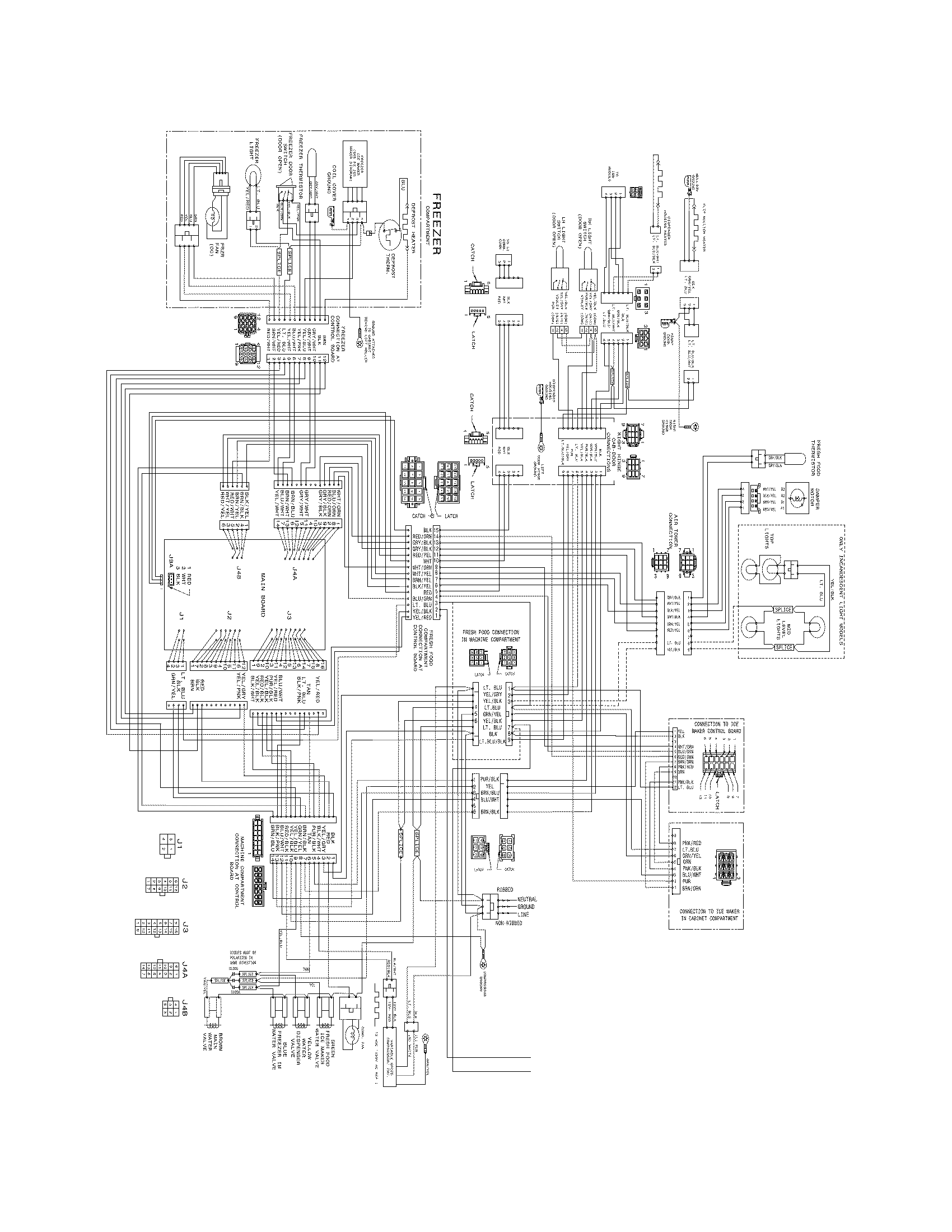 Frigidaire FGHB2844LP2 wiring diagram diagram
