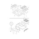 Frigidaire FGF348KSF topdrawer diagram
