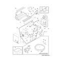 Frigidaire FGUN2642LE0 ice maker diagram