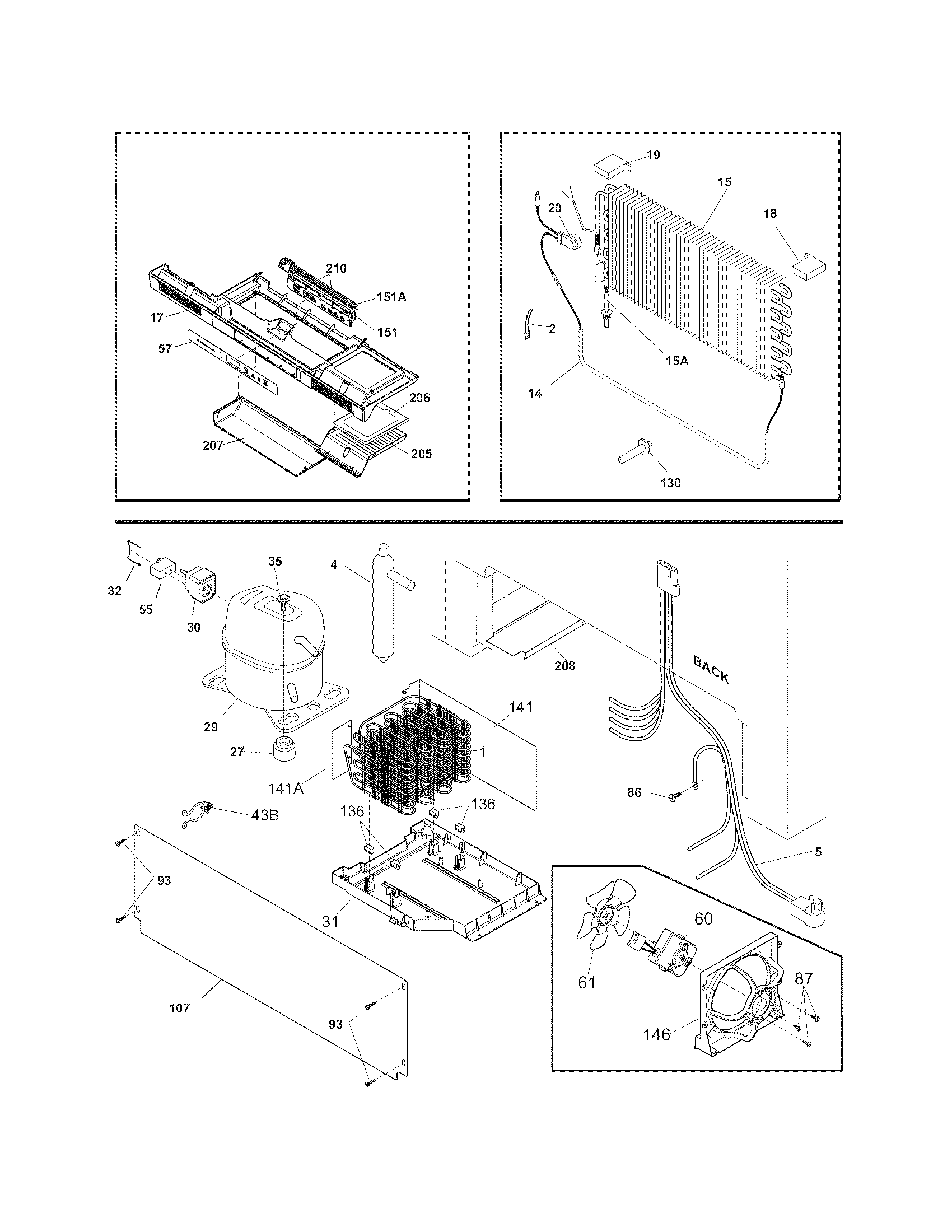 Electrolux E32AF75JPS0 system diagram