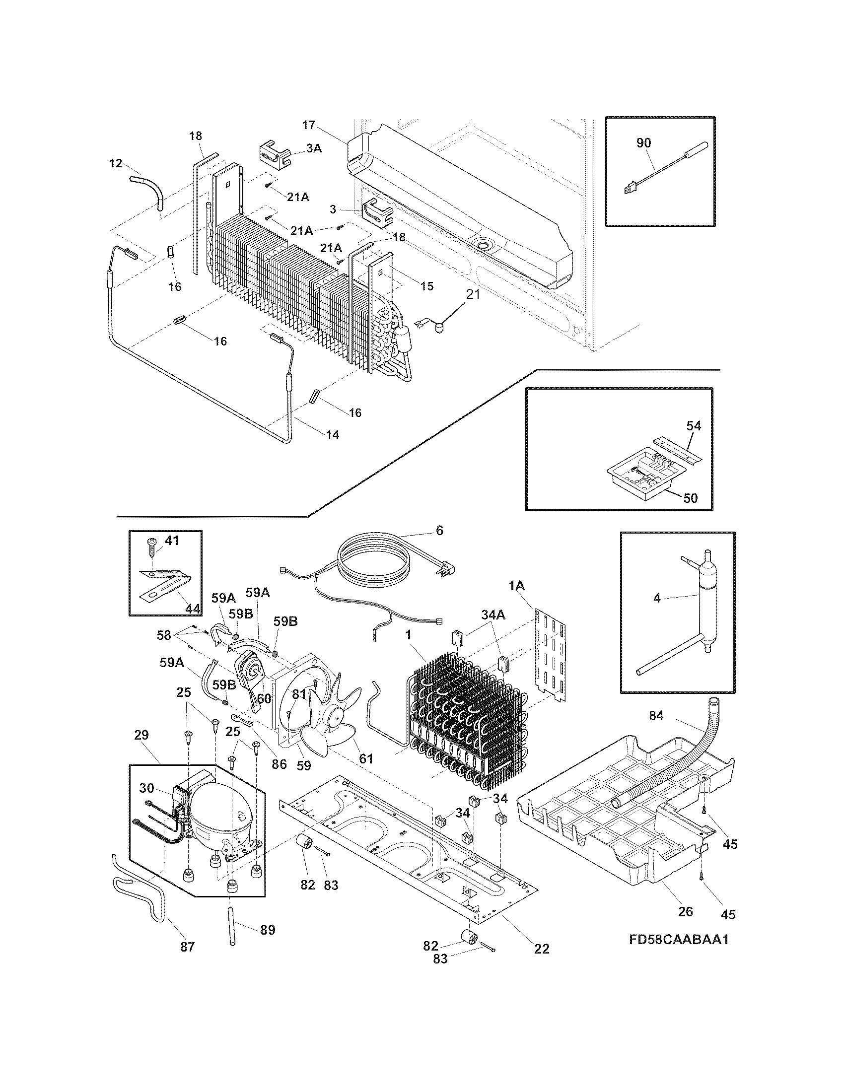 Frigidaire LGUB2642LF2 system diagram