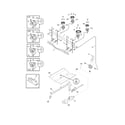 Frigidaire FFGF3017LBC burner diagram