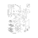 Frigidaire LGGF3032KBH body diagram
