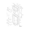 Frigidaire FFHT1513LZ4 door diagram