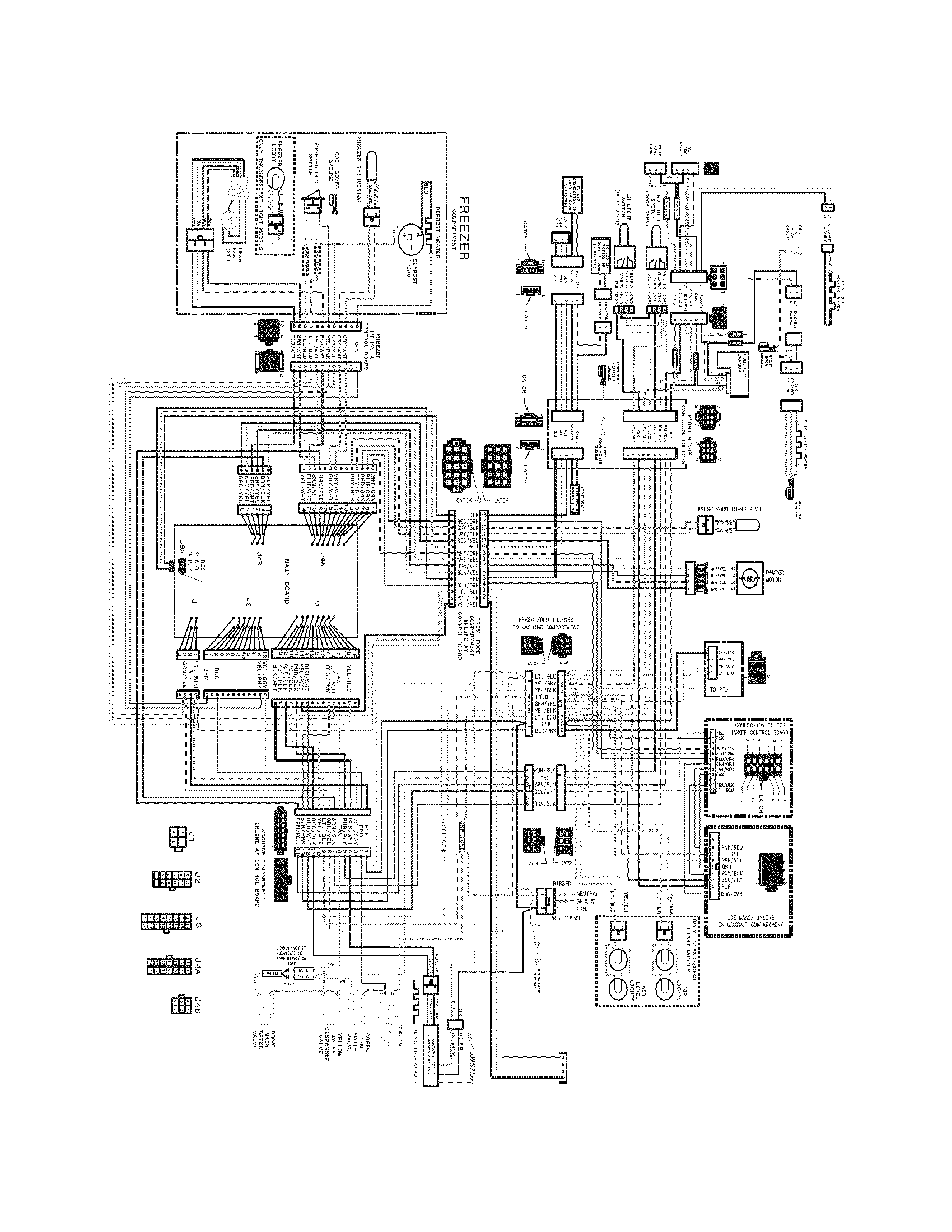 Electrolux EI23BC56IS6 wiring diagram diagram