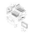 Frigidaire FGHB2869LE2 freezer drawer - basket diagram