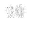 Frigidaire FGHB2869LE2 fresh food door diagram