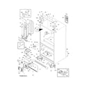 Frigidaire FGHB2869LE2 cabinet diagram