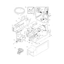 Frigidaire FGHB2869LE2 ice maker diagram