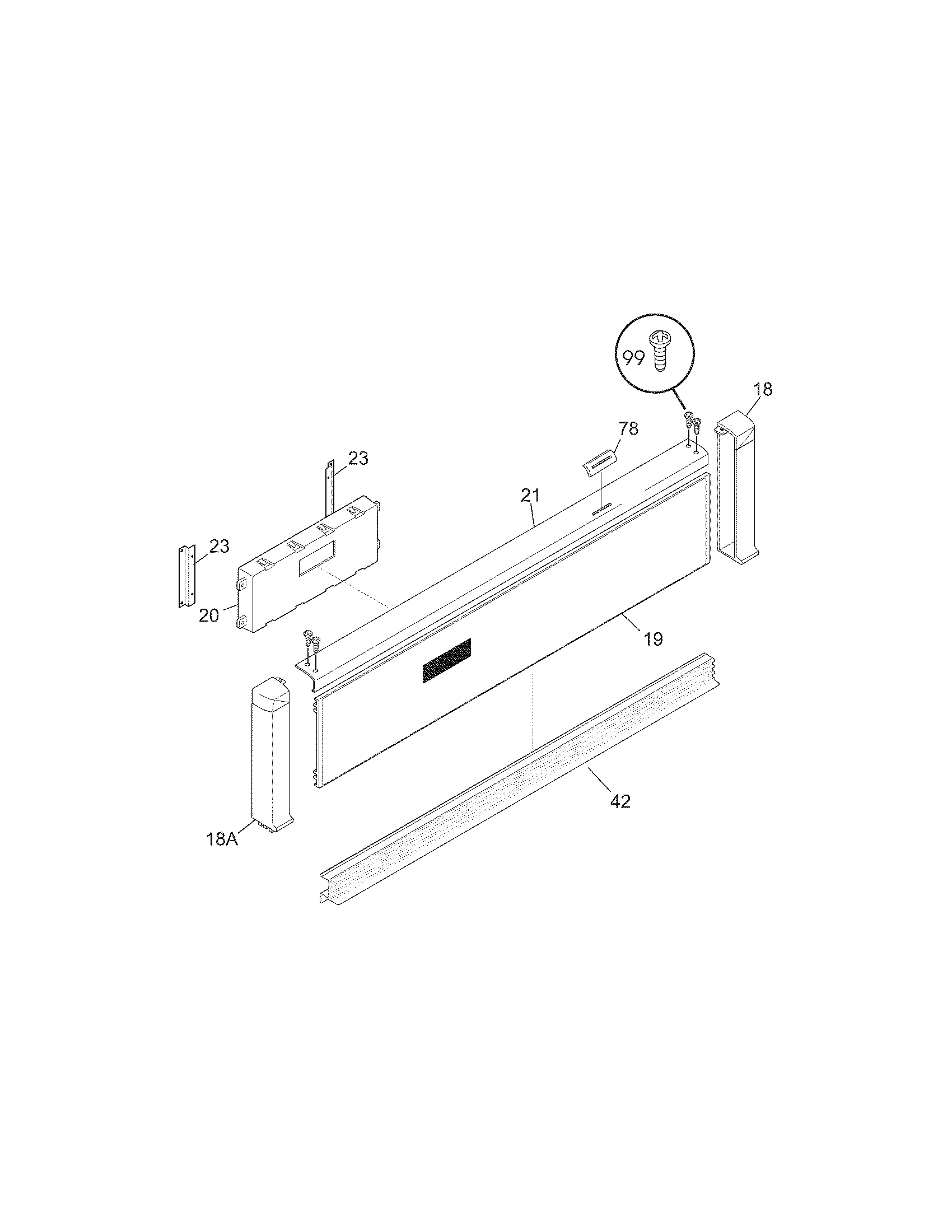 Frigidaire CGEB27Z7HB3 control panel diagram