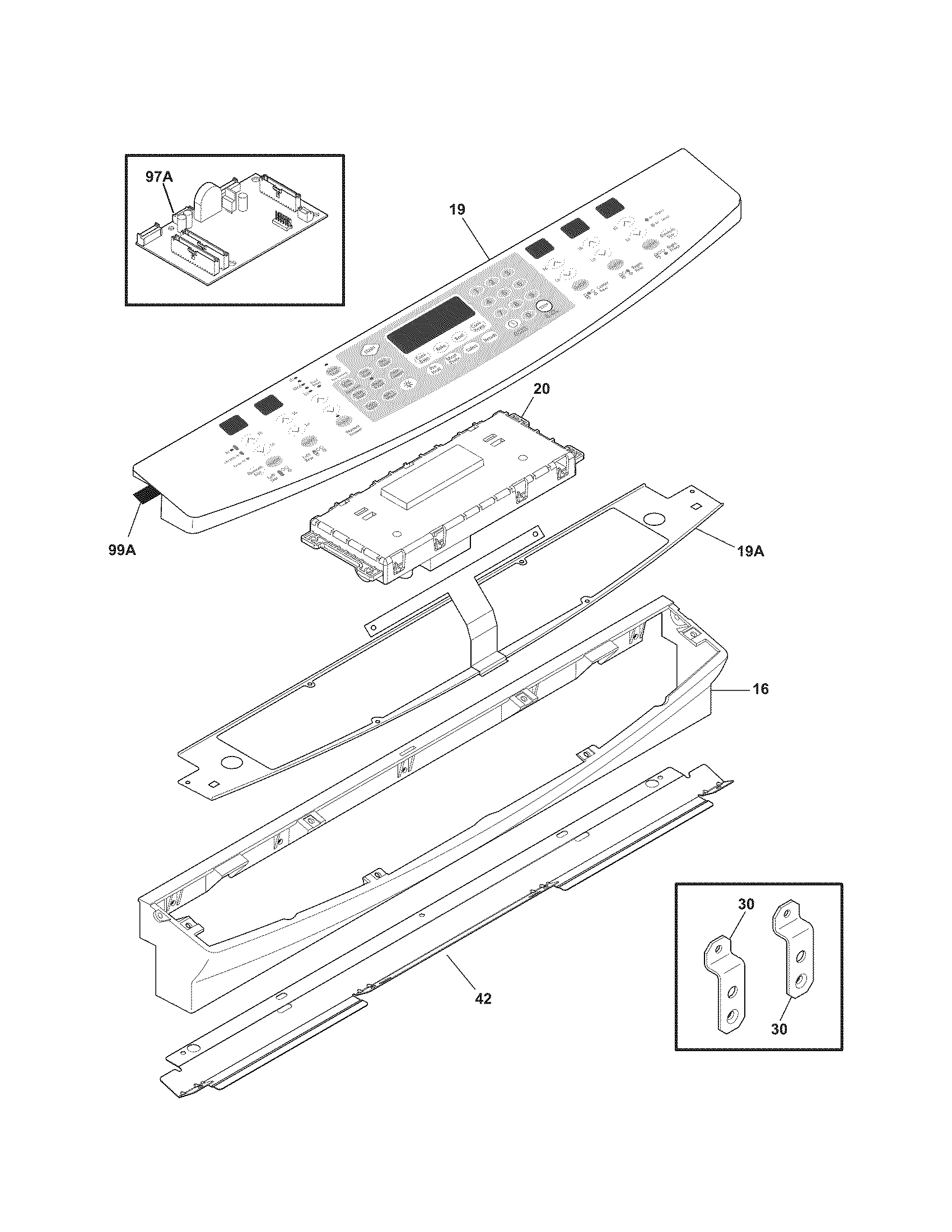 Kenmore Elite 79041012802 backguard diagram