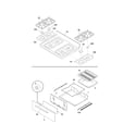 Kenmore 79070112707 top/drawer diagram