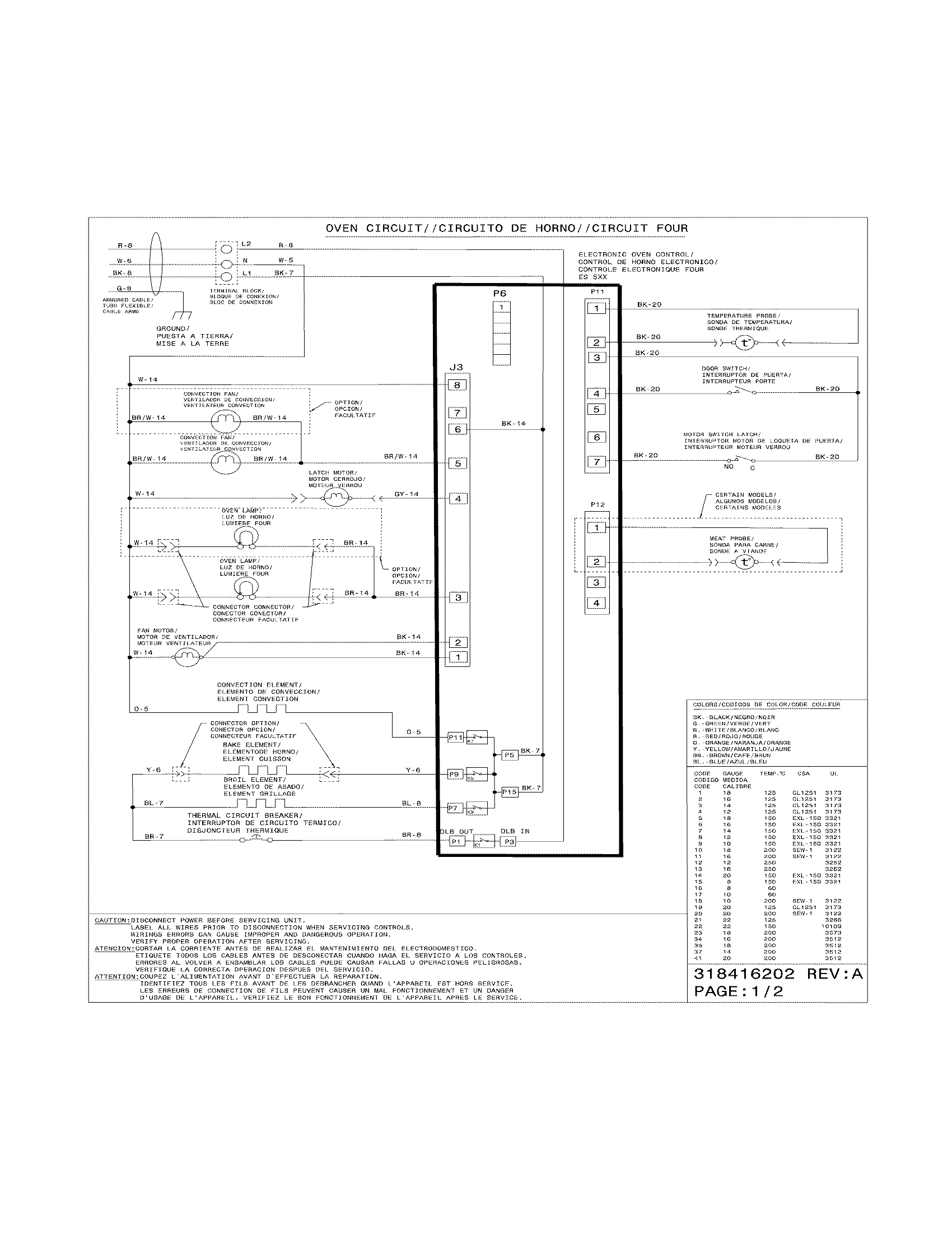 Frigidaire FPEW3085KFB wiring diagram diagram