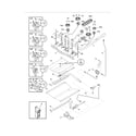 Frigidaire CPGF3081KFH burner diagram