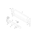 Frigidaire XFGF3005LWB backguard diagram
