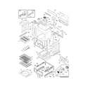 Frigidaire FGGS3045KFC body diagram