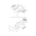 Kenmore 79070403012 top/drawer diagram