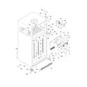 Frigidaire FGHT2134KW3 cabinet diagram