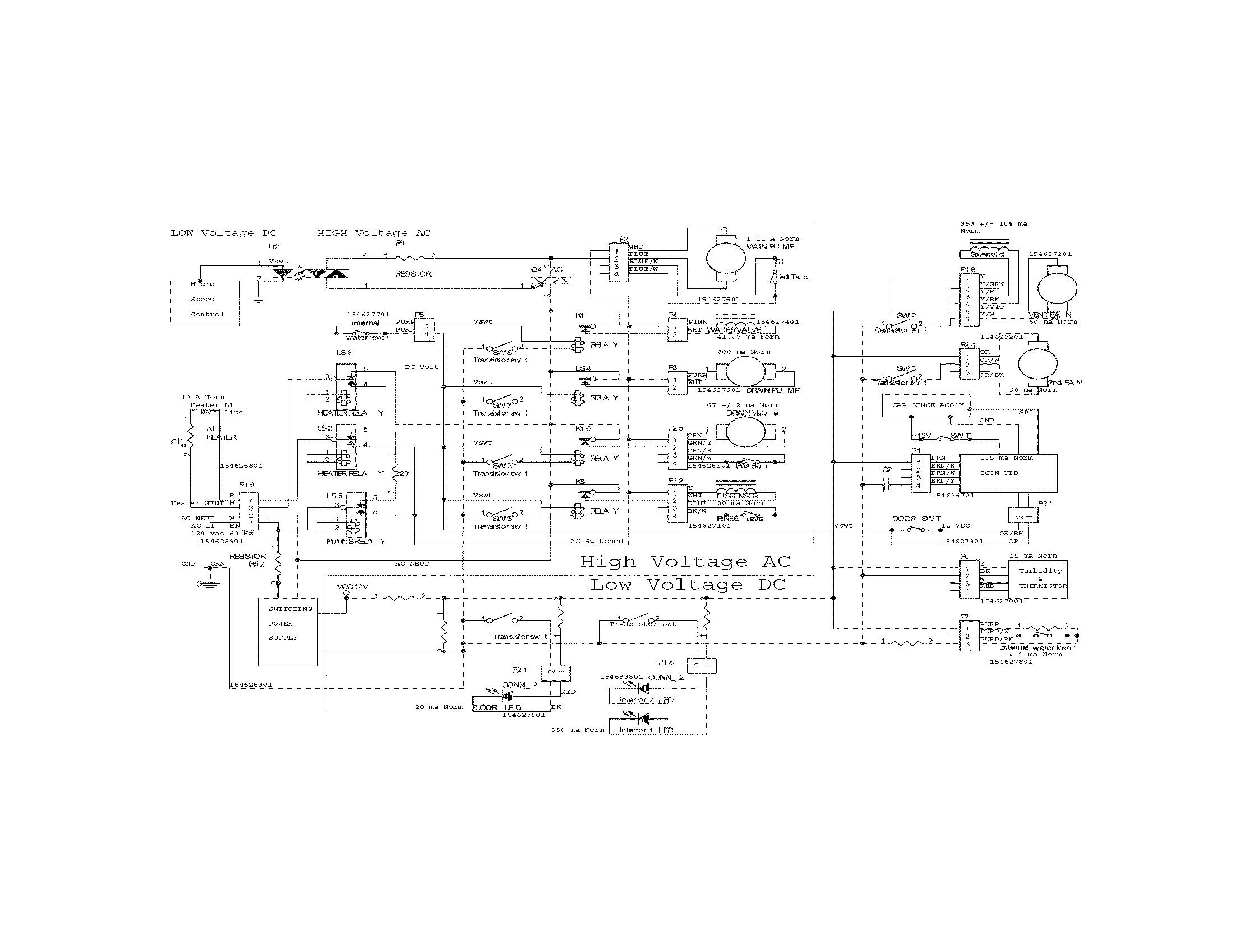 Electrolux EIDW6405HT0A wiring diagram diagram