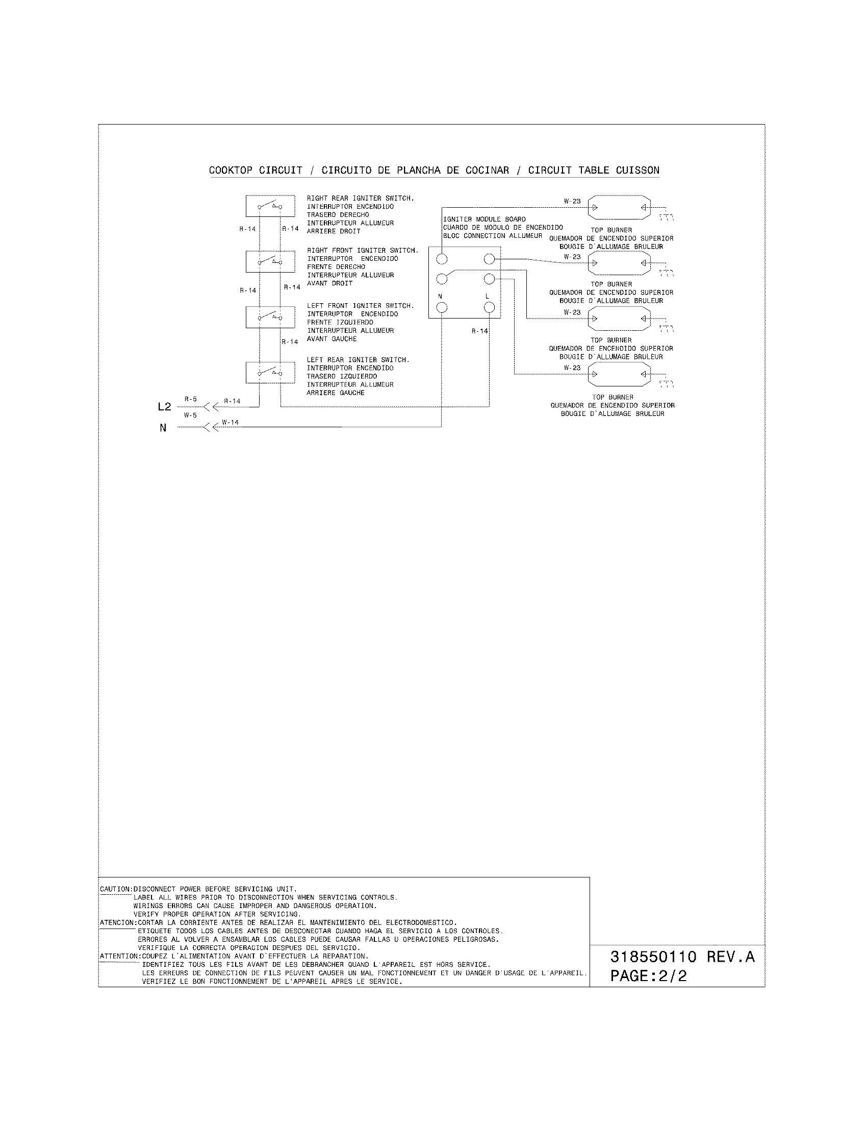 Frigidaire FFGS3025LBB wiring diagram diagram