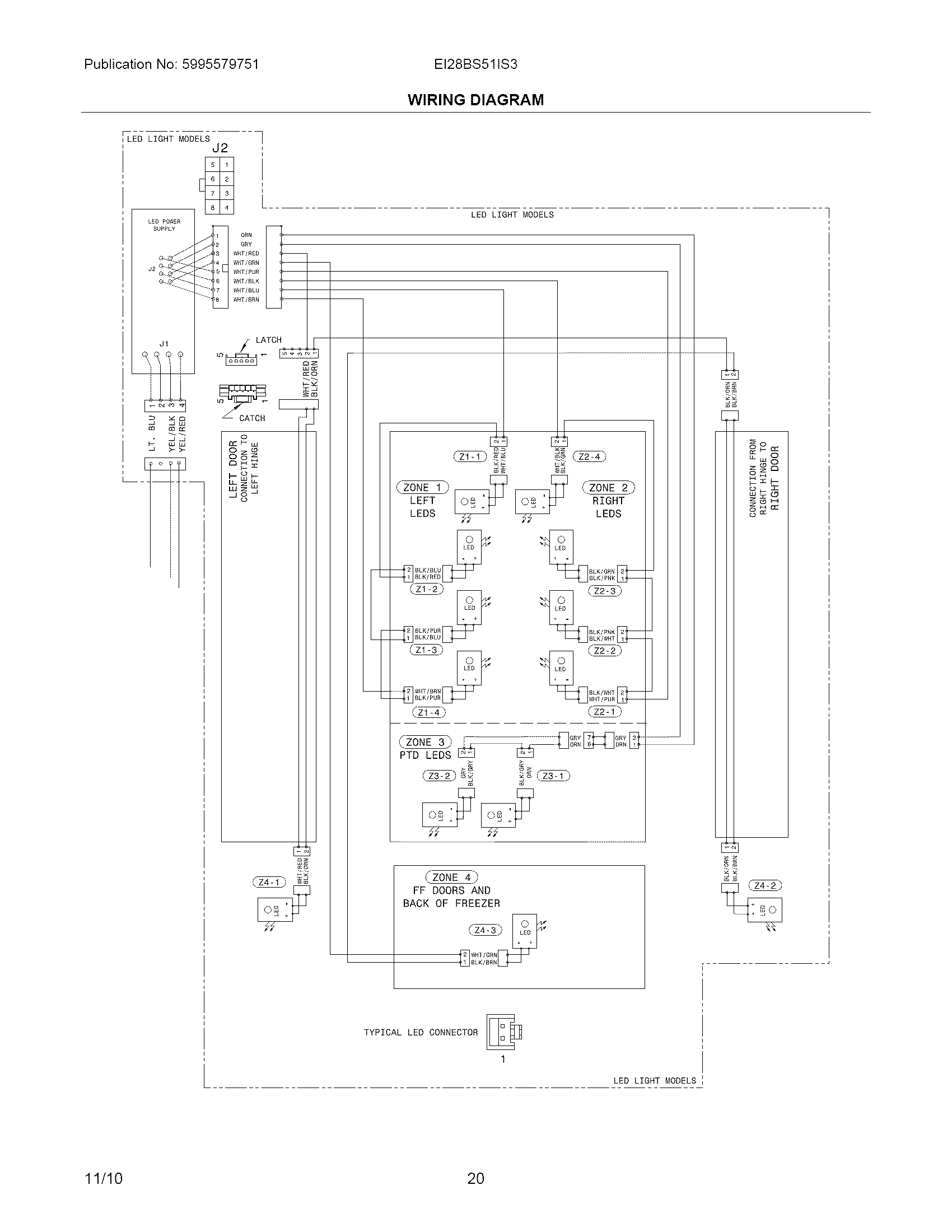 Electrolux EI28BS51IS3 wiring diagram diagram