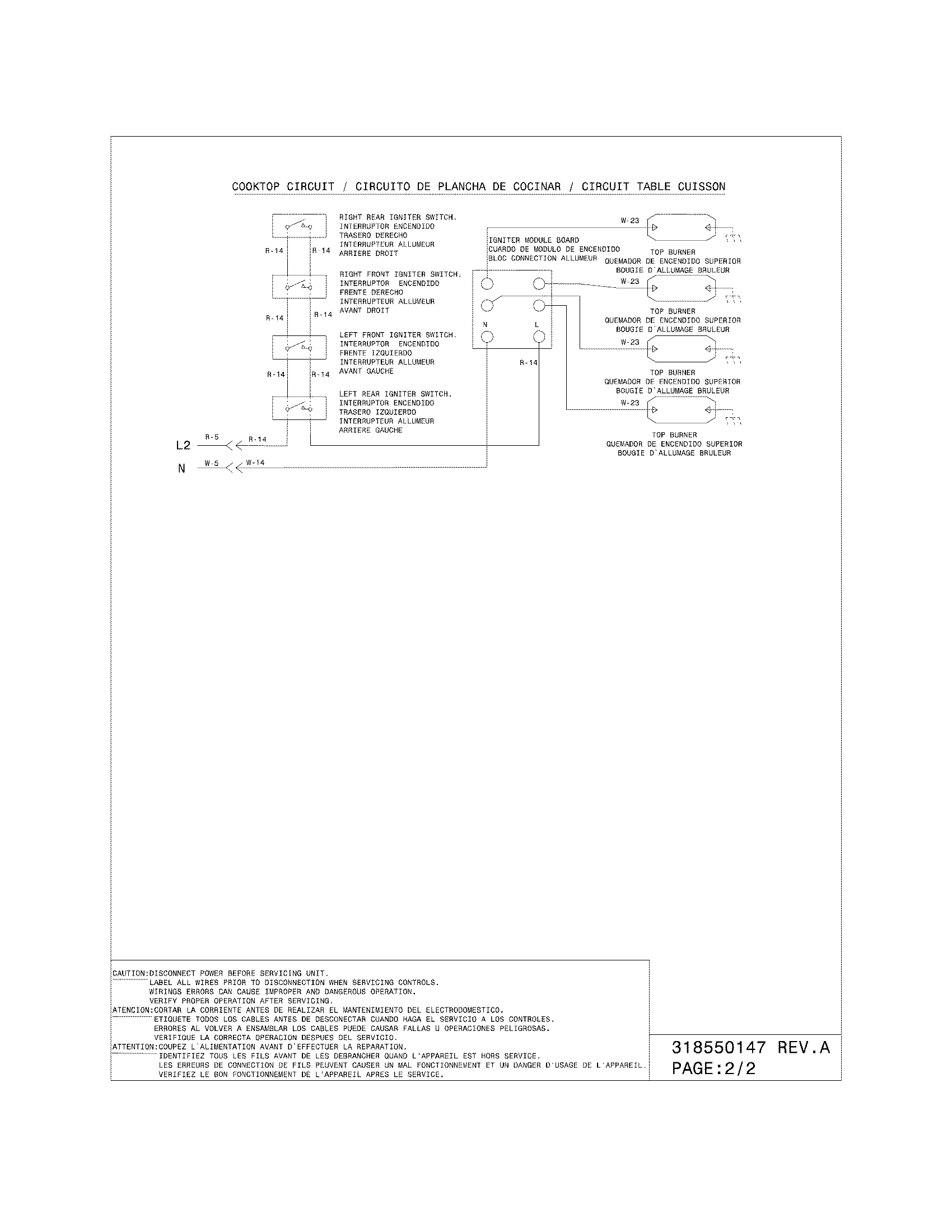 Frigidaire FFGS3025LBC wiring diagram diagram