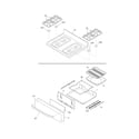 Frigidaire FFGF3047LSE top/drawer diagram