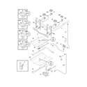 Frigidaire CFGF3023LWC burner diagram