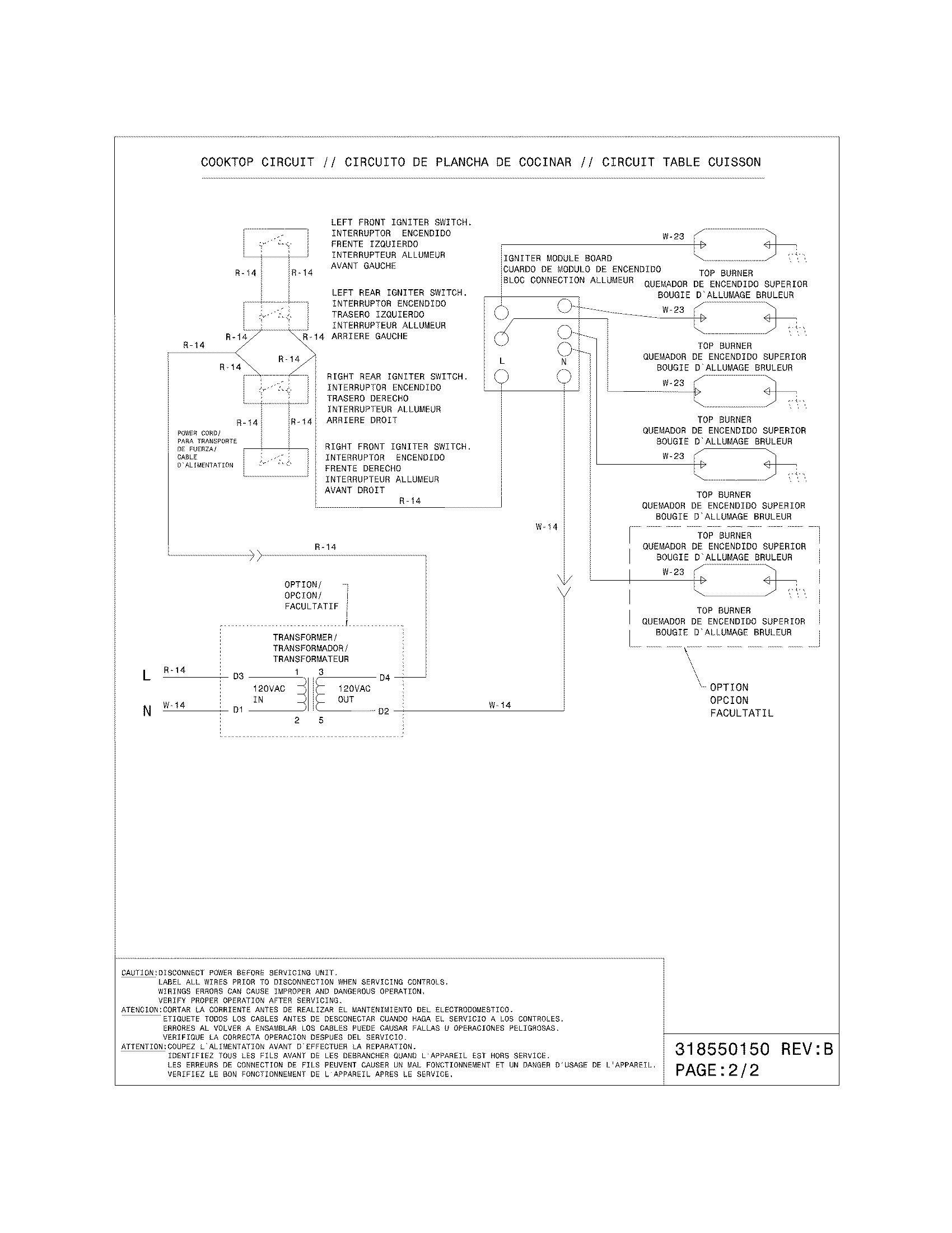 Electrolux EW30GS65GW9 wiring diagram diagram