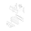 Frigidaire CGGF3054KFJ backguard diagram