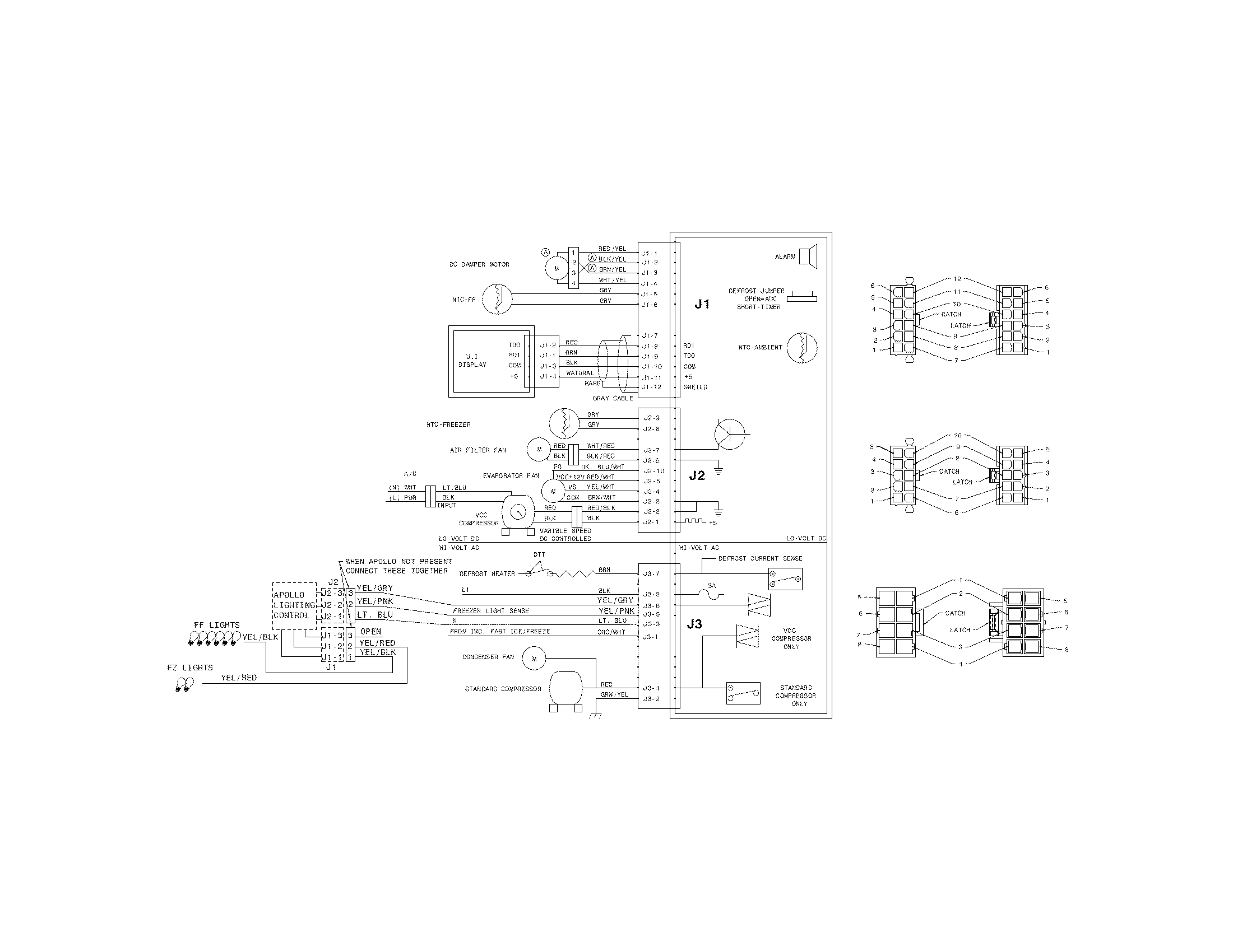 Electrolux E23CS78HSS4 wiring schematic diagram