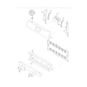 Frigidaire CFGF3017LWD backguard diagram