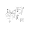 Frigidaire LGEF3043KFE door diagram