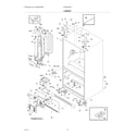 Frigidaire FGHB2844LE5 cabinet diagram