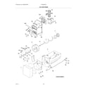 Frigidaire FGHB2844LE5 ice container diagram