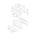 Frigidaire CGGF3076KBH backguard diagram