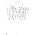 Electrolux EI23BC56IW7 fresh food door diagram