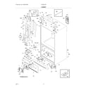Electrolux EI23BC56IW7 cabinet diagram