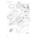 Electrolux EI23BC56IW7 ice maker diagram