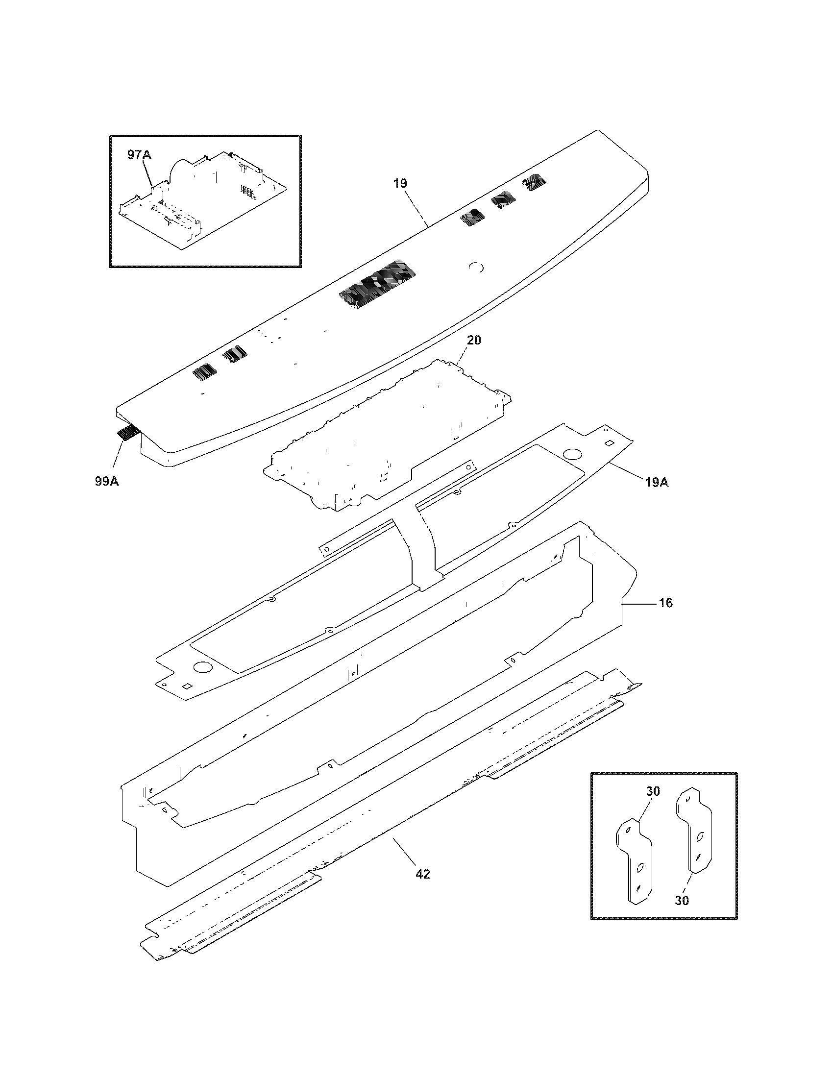 Kenmore Elite 79041013803 backguard diagram