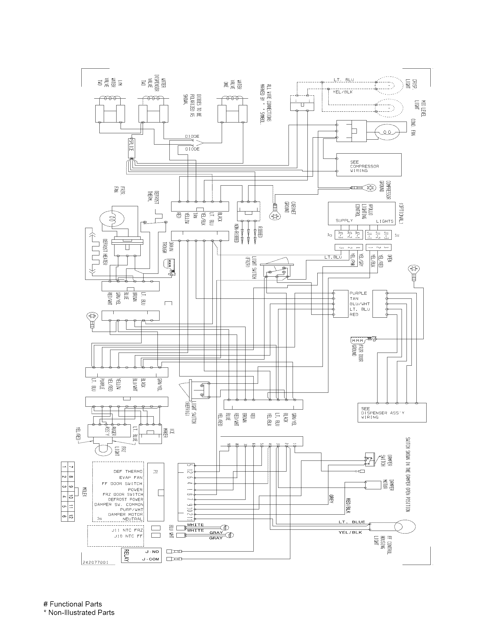 Crosley CRSH237LB1 wiring diagram diagram
