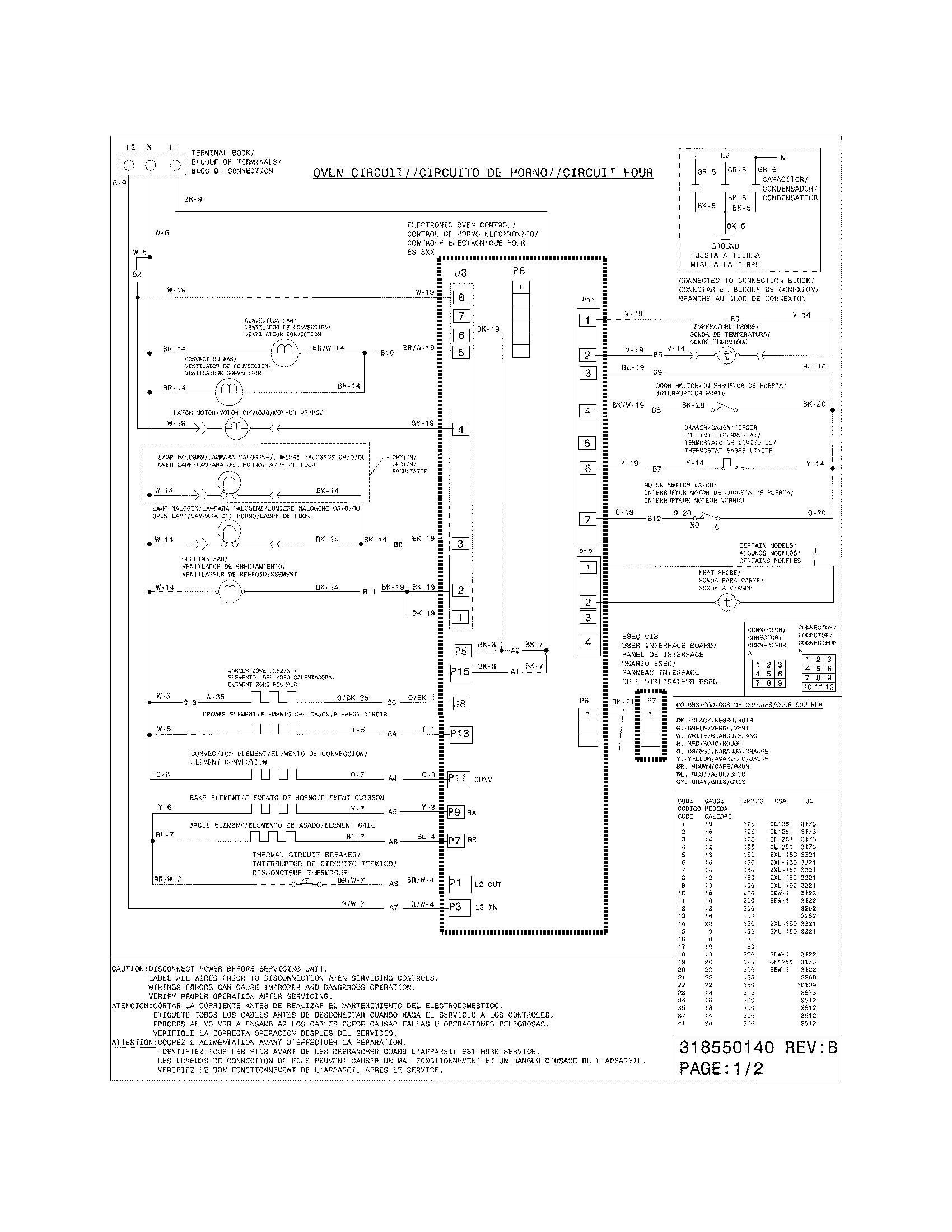 Frigidaire FPCS3085LFB wiring diagram diagram