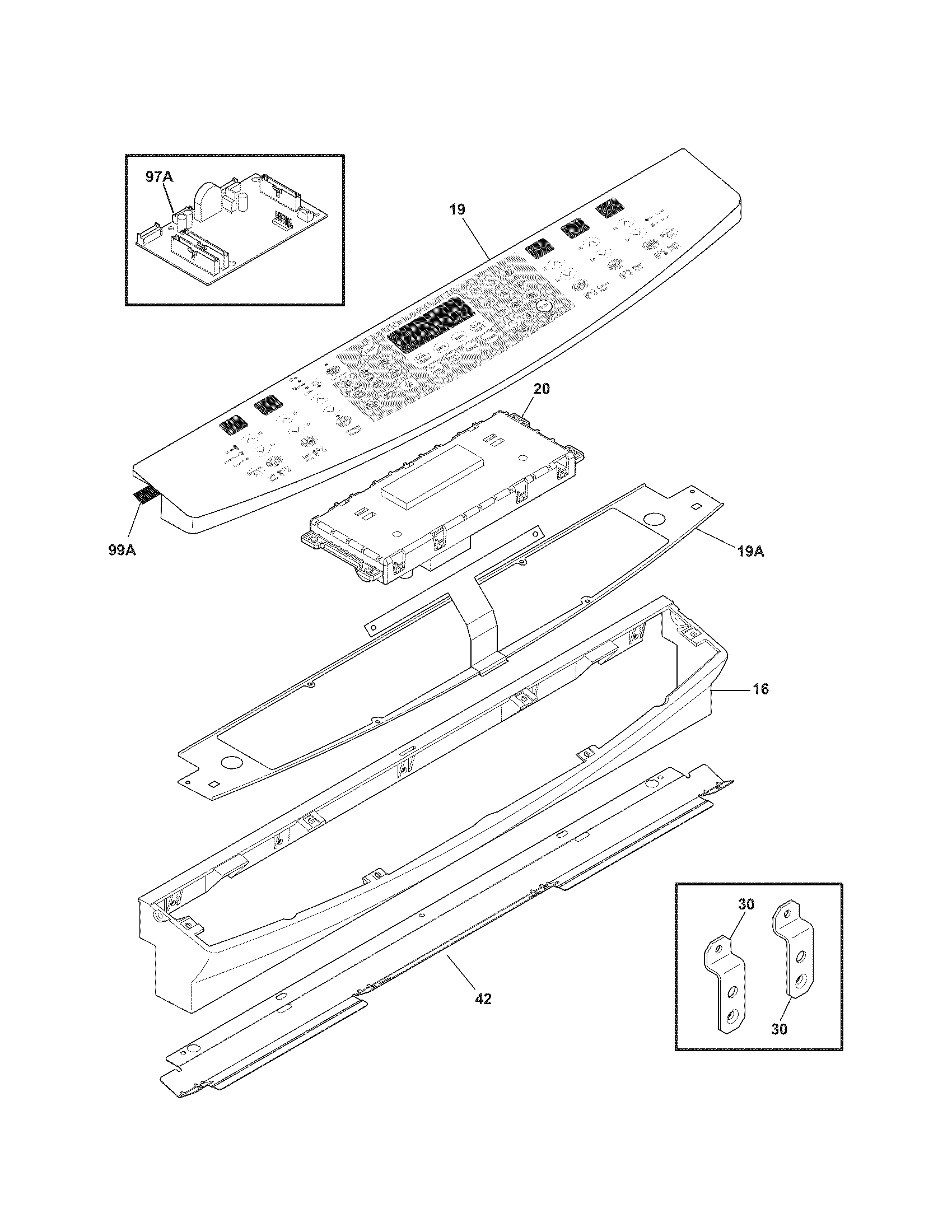 Kenmore Elite 79041019803 backguard diagram