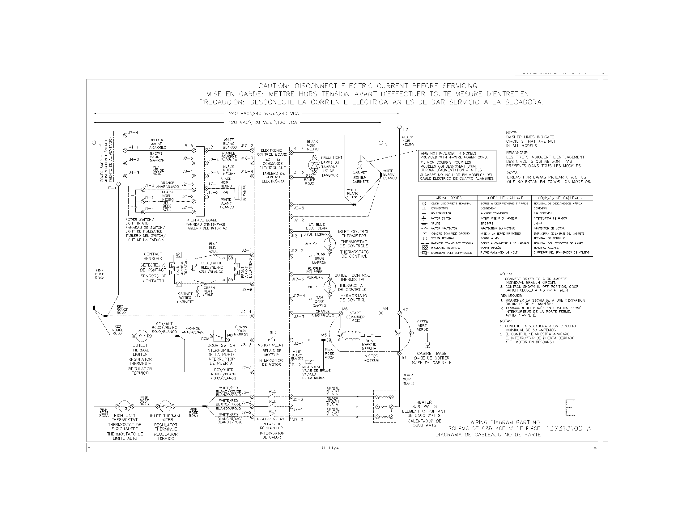 Kenmore Elite 41784130000 wiring diagram diagram