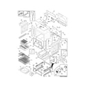 Kenmore Elite 79031049805 body diagram